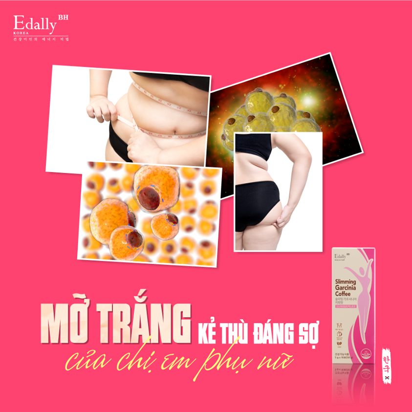 [HCM]Cafe giảm cân Edally Slimming Garcinia Coffee