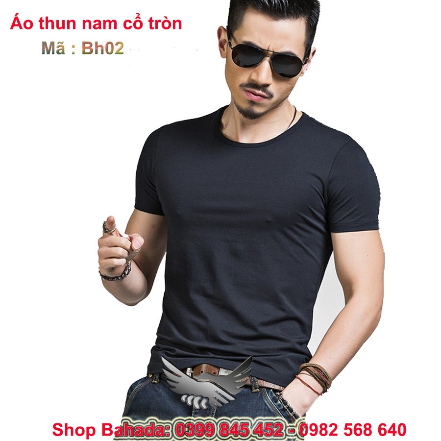 [HÀNG HOT] Áo thun nam fashion màu đen