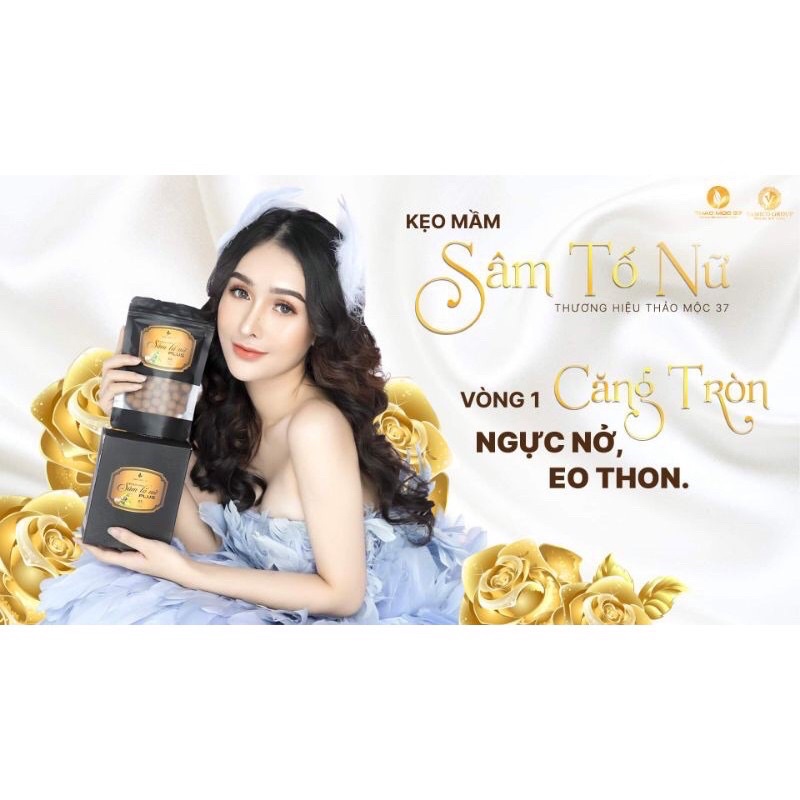 [Combo sĩ 5 Hộp ]Kẹo Mầm Sâm Tố Nữ Thảo Mộc 37