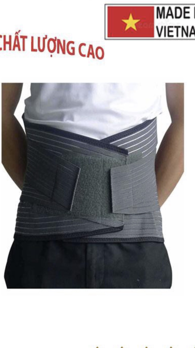 Đai nịt hỗ trợ cột sống giảm mỡ bụng