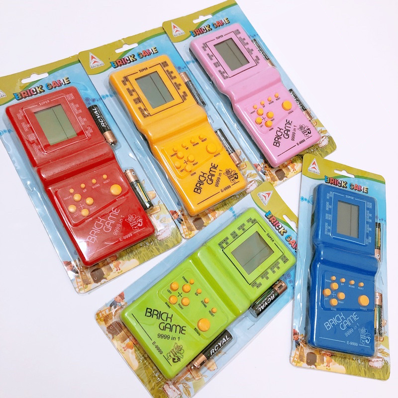 Máy chơi game xếp gạch cầm tay