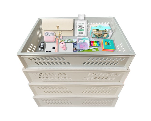 Rổ nhựa chữ nhật 934 TỰ LẬP - 32cm