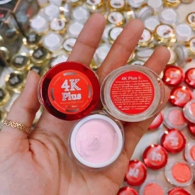 KEM 4k đỏ mini thái lan kem dưỡng trắng da mặt