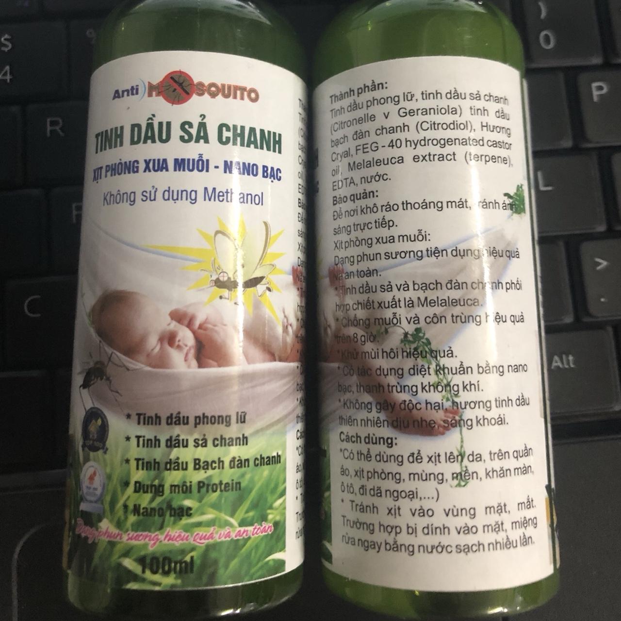 COMBO 2 CHAI TINH DẦU SẢ CHANH 10 ml