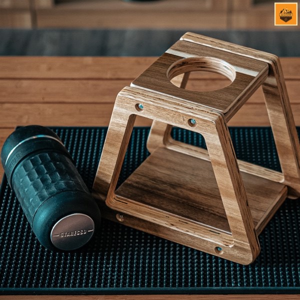 Kệ gỗ cho dụng cụ cafe Staresso Mirage