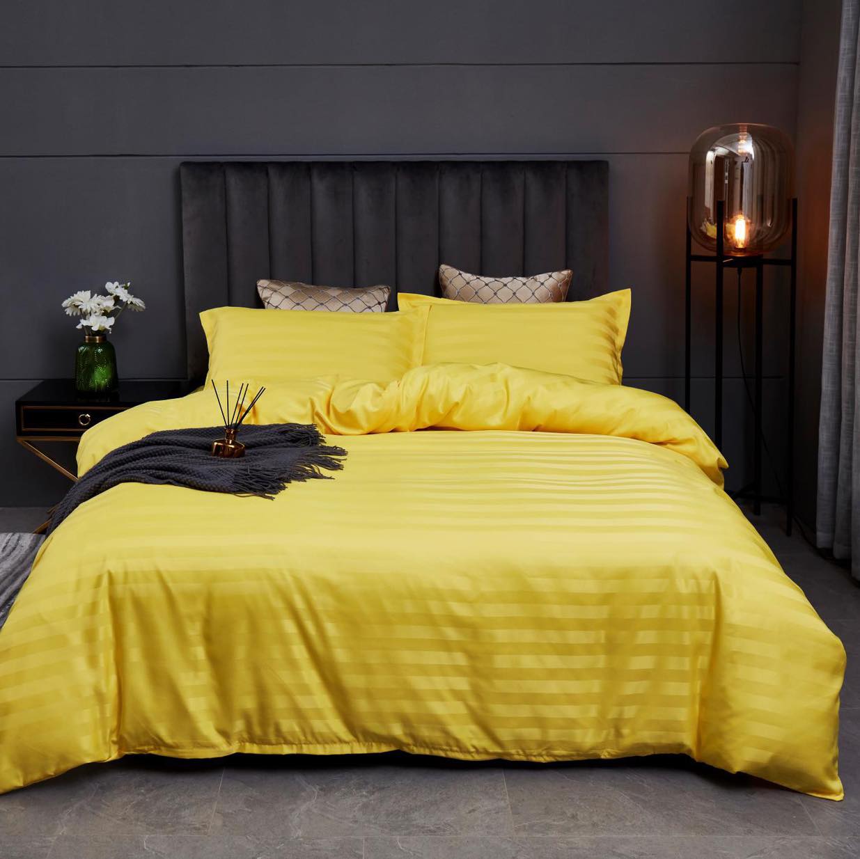 [ Mền lẻ ] CHĂN/MỀN COTTON SỌC 3F [2M2 x2M]