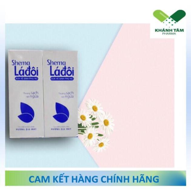 ! Dung dịch vệ sinh Shema Lá Đôi 100ml, 200ml [Shima, sema, shemar]