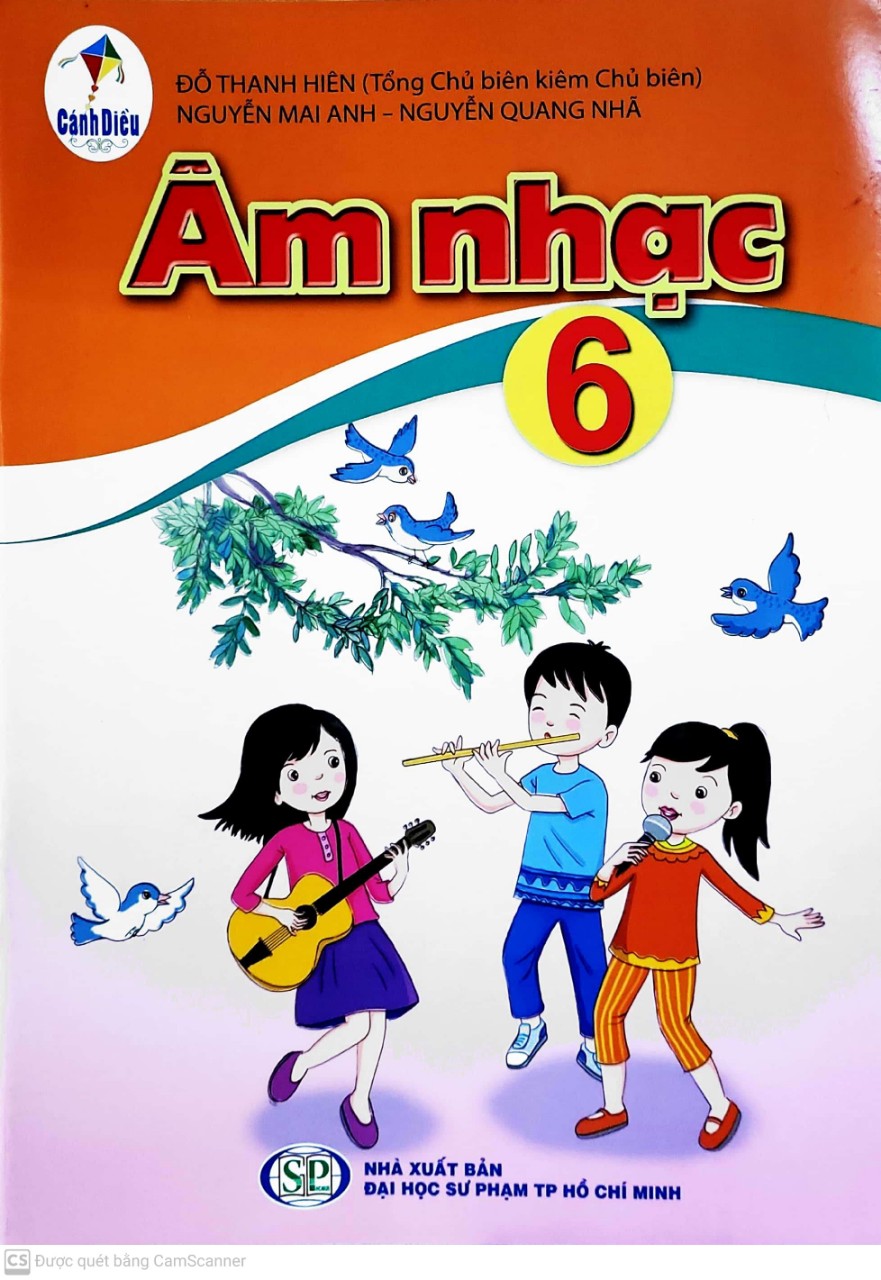 Sách - âm nhạc 6 - cánh diều
