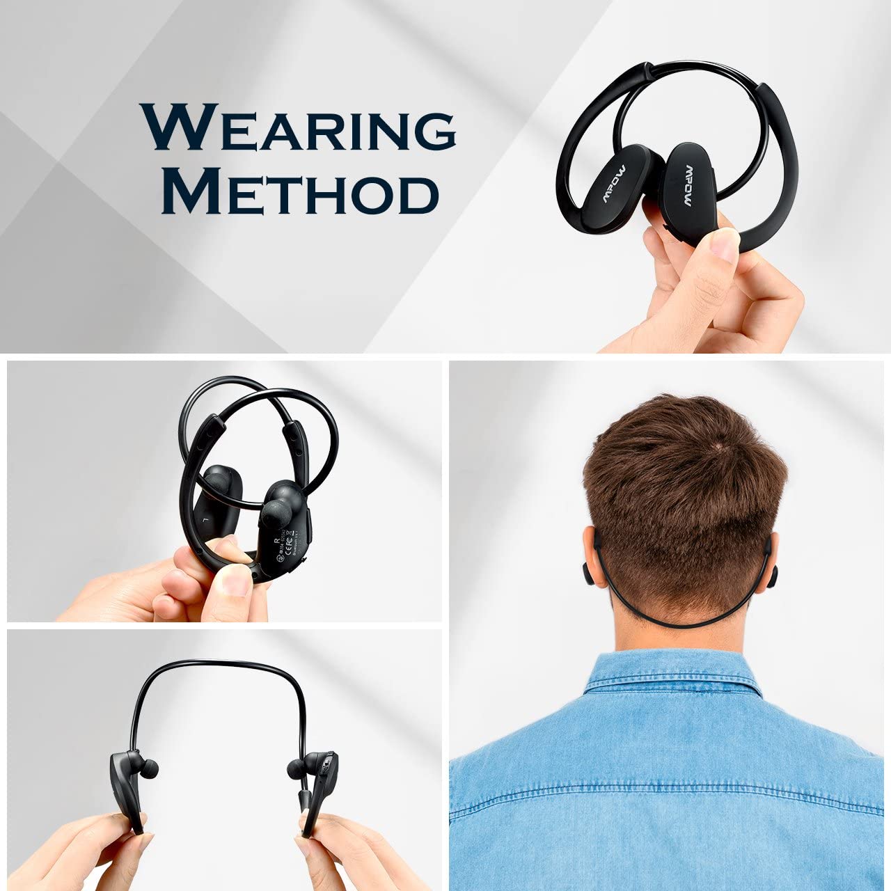 [HCM]Tai nghe Bluetooth 4.1 Mpow Khử tiếng ồn CVC 6.0