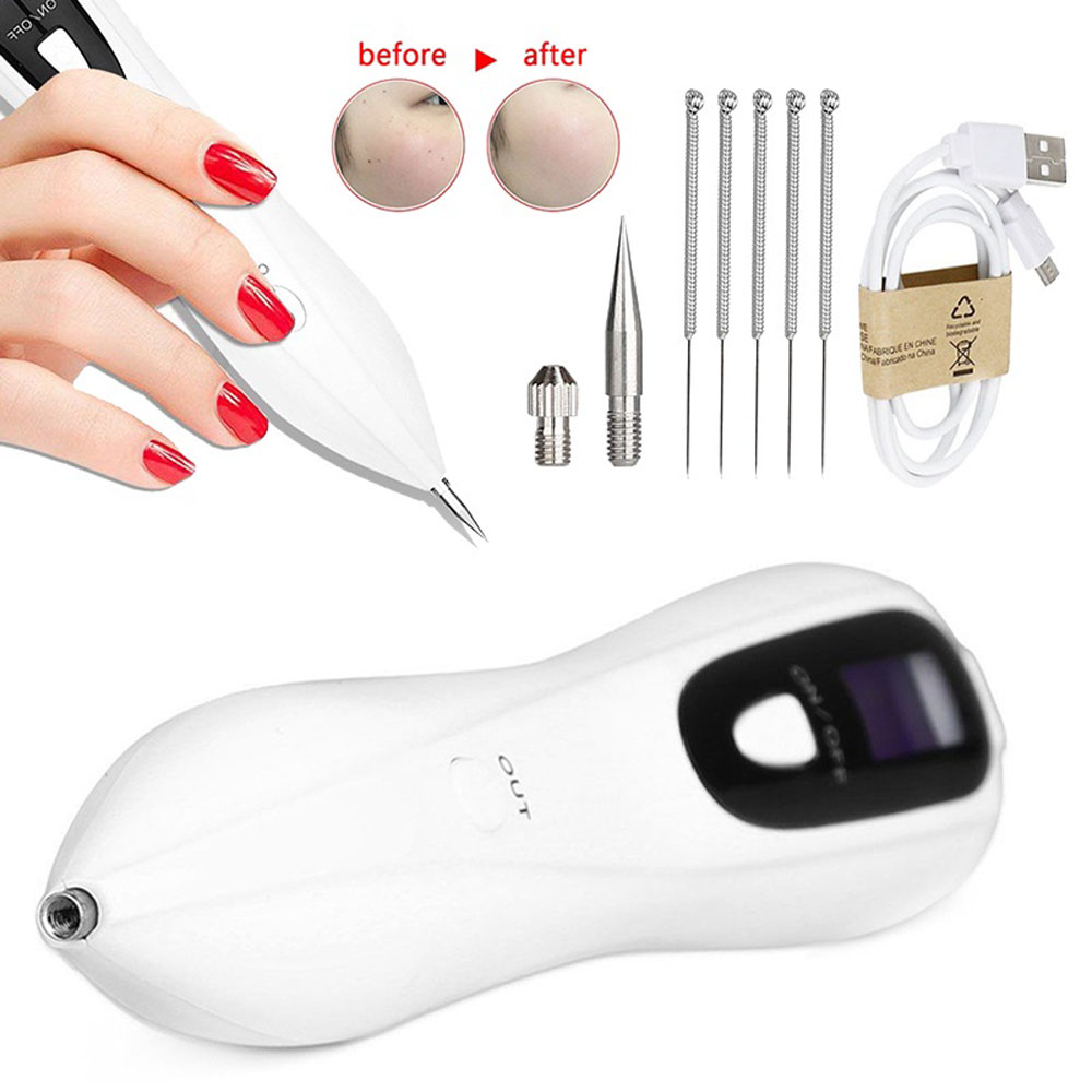 Máy Đốt Nốt Ruồi Laser Mụn Đốt mụn thịt dùng trong spa