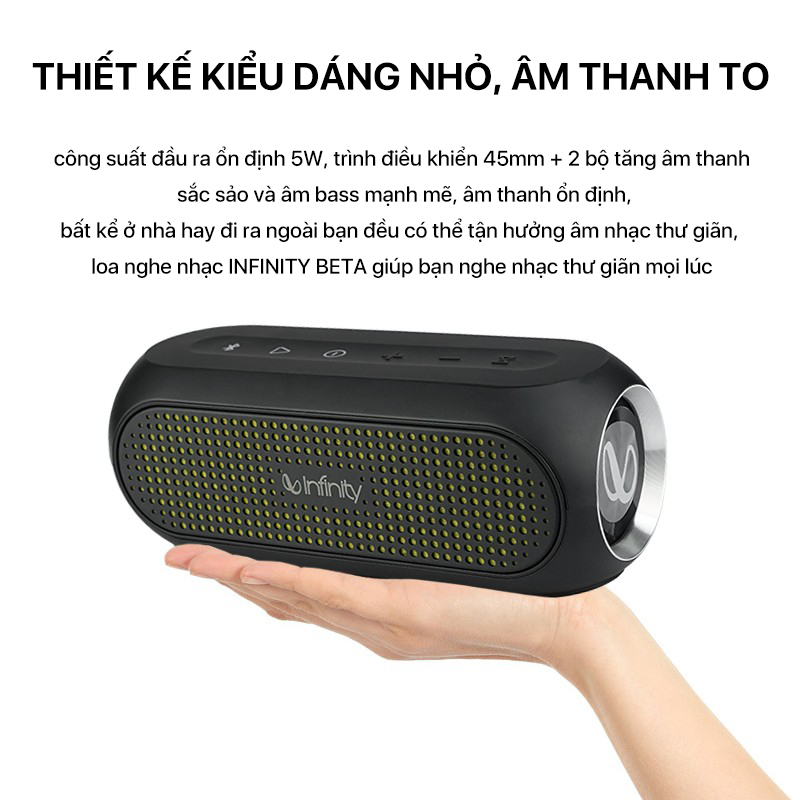 Loa Bluetooth Harman Infinity Beta - Công suất 18W - Hàng Chính Hãng ...
