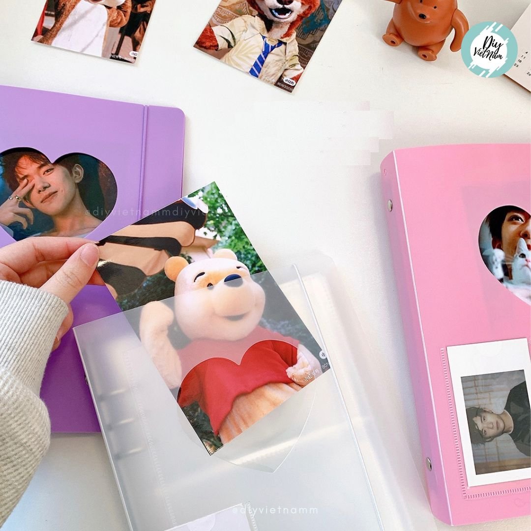 VỎ SỔ CÒNG A5 TRÁI TIM