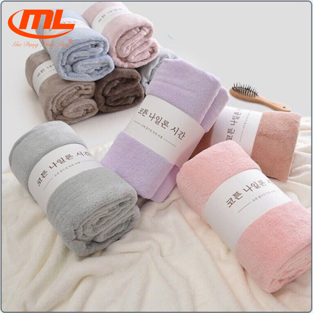 KHĂN TẮM BÔNG HÀN QUỐC SIÊU MỊN LOẠI 1