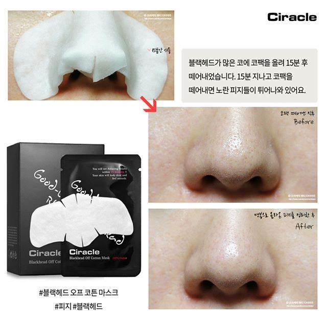 Miếng dán mụn đầu đen Ciracle GOODBYE BLACKHEAD