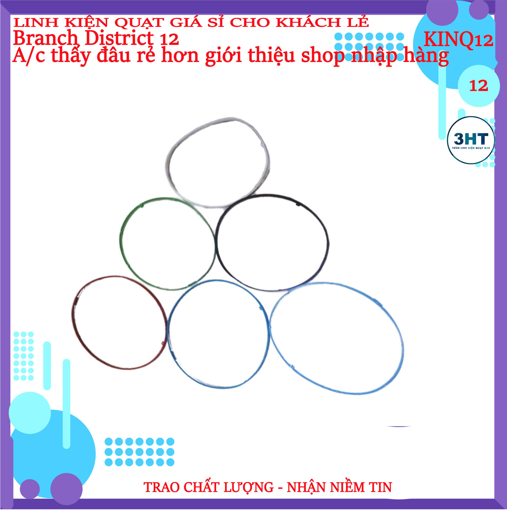Vành đai lồng quạt 45cm -3HT