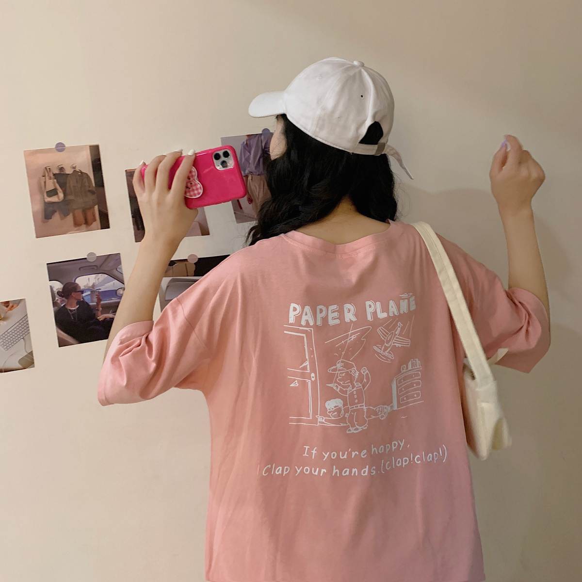 [HCM][ FULL SIZE + ẢNH THẬT  ] Áo thun tay lỡ PAPER PLANE Unisex