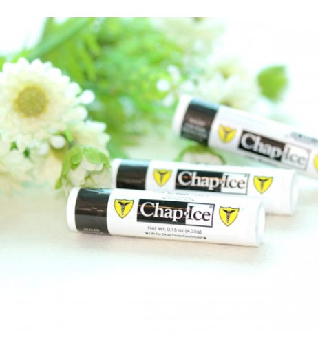 Son dưỡng không mùi Chap Ice của Mỹ