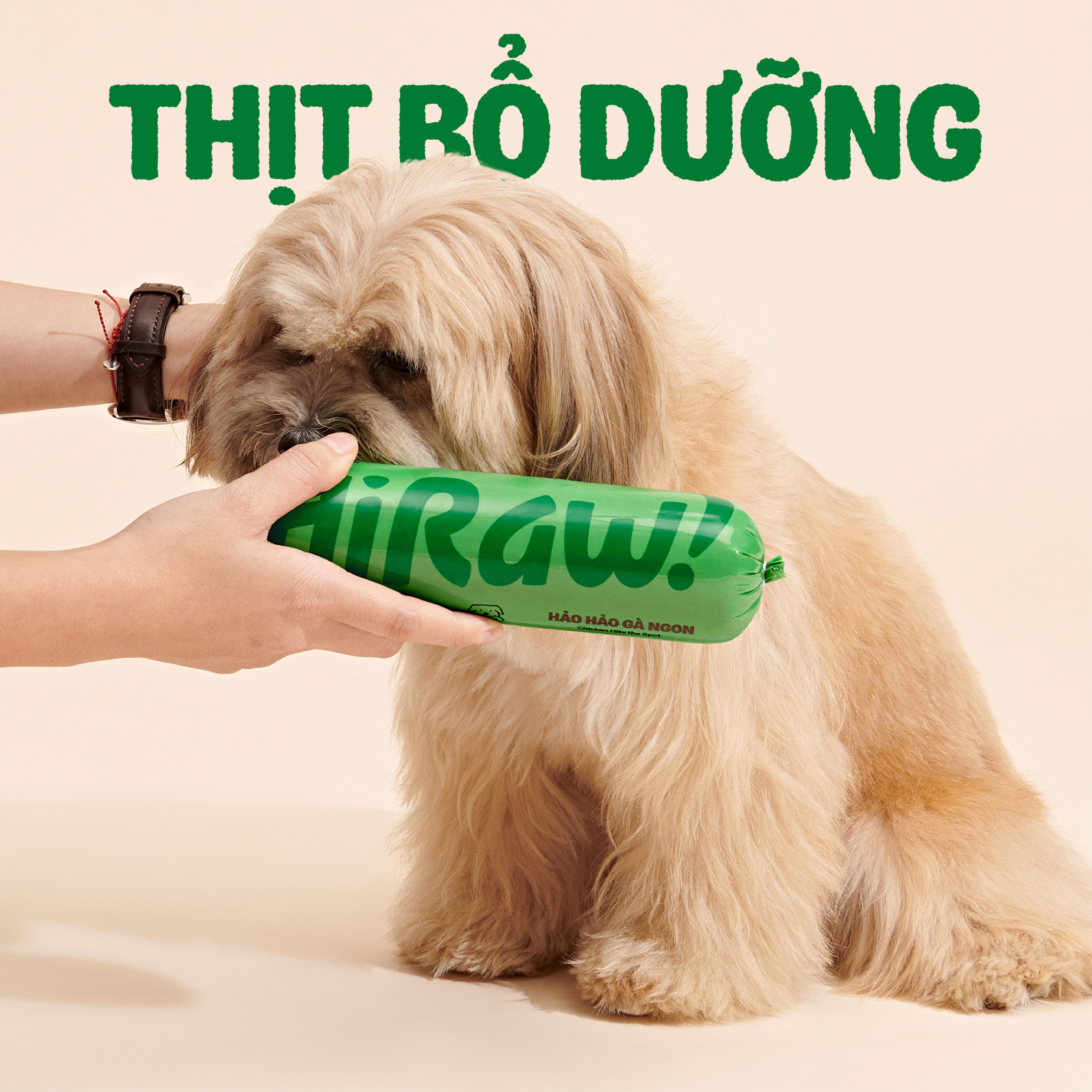 Thức Ăn Tươi Cho Chó Từ 2 Tháng Tuổi - HiRaw! (500gr)