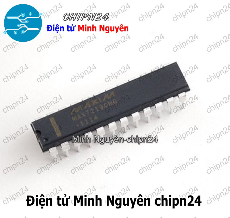 [1 con] (DIP) IC MAX7219 DIP-24 (MAX7219CNG 7219) - HH000377
