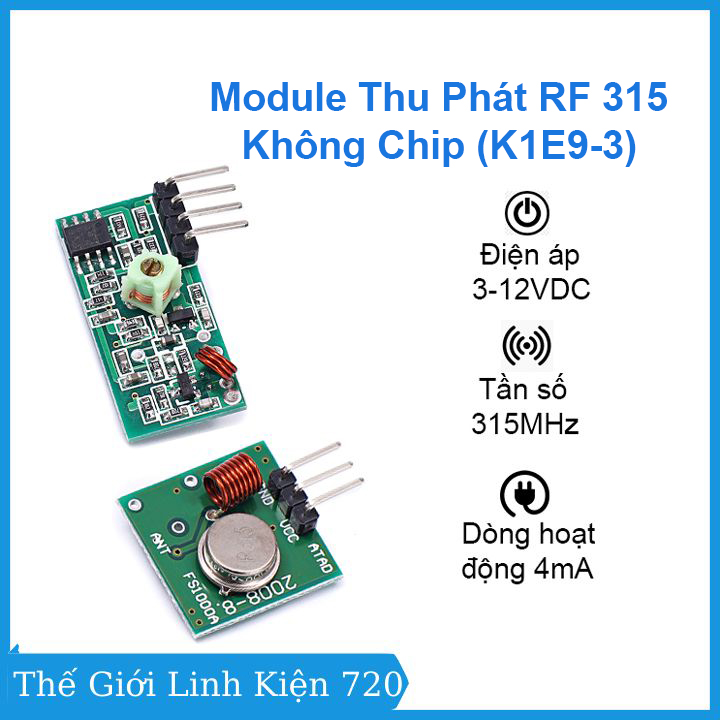 Module thu phát rf 315