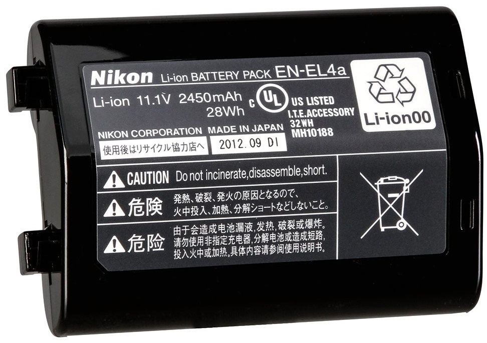 Pin máy ảnh Nikon EN-EL4a - Hàng nhập khẩu