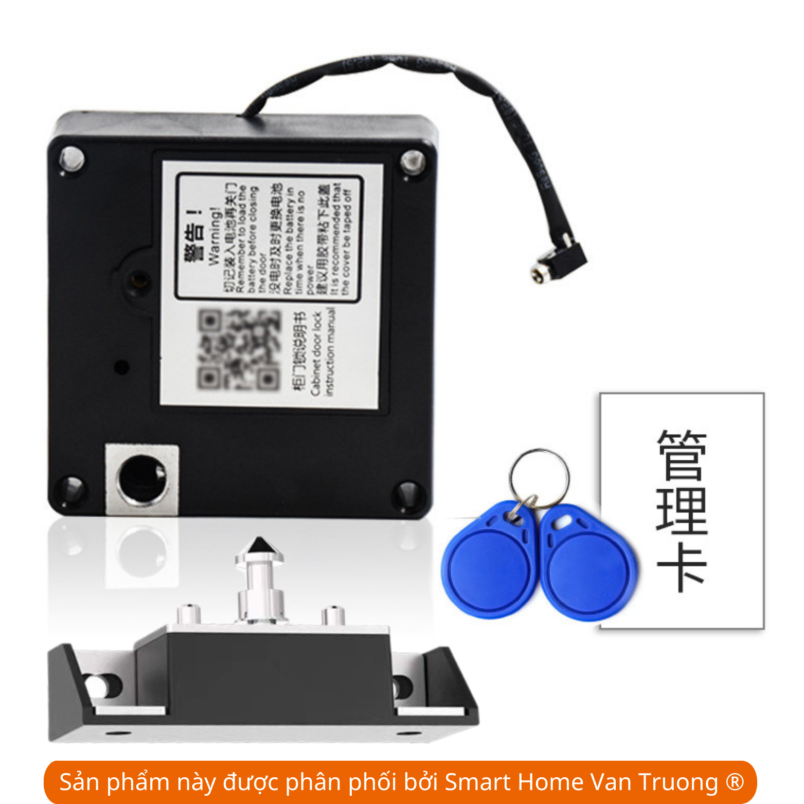 Smart Lock RFID tag unlocked money storage bank with battery bank when power runs out