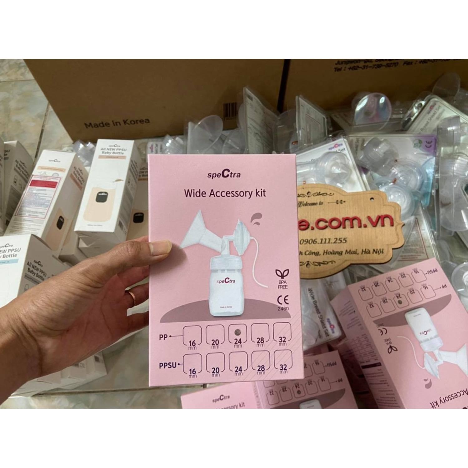 Phụ Kiện Thay Thế Máy Hút Sữa Spectra - Full Bộ