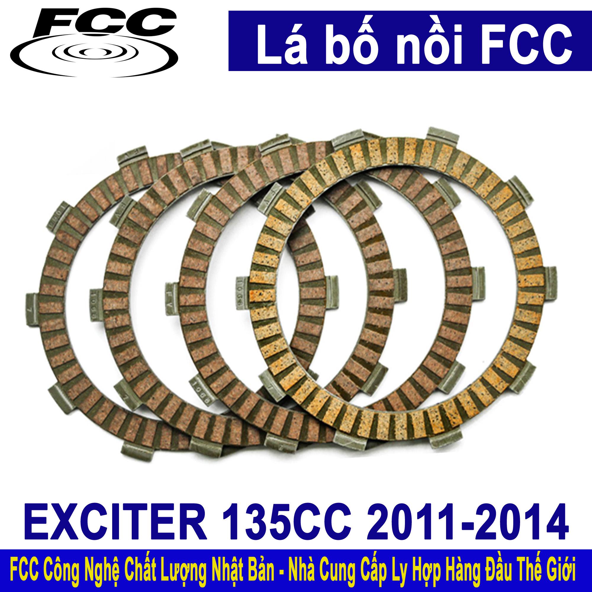 Bộ bố nồi Exciter 135 côn tay - FCC JAPAN