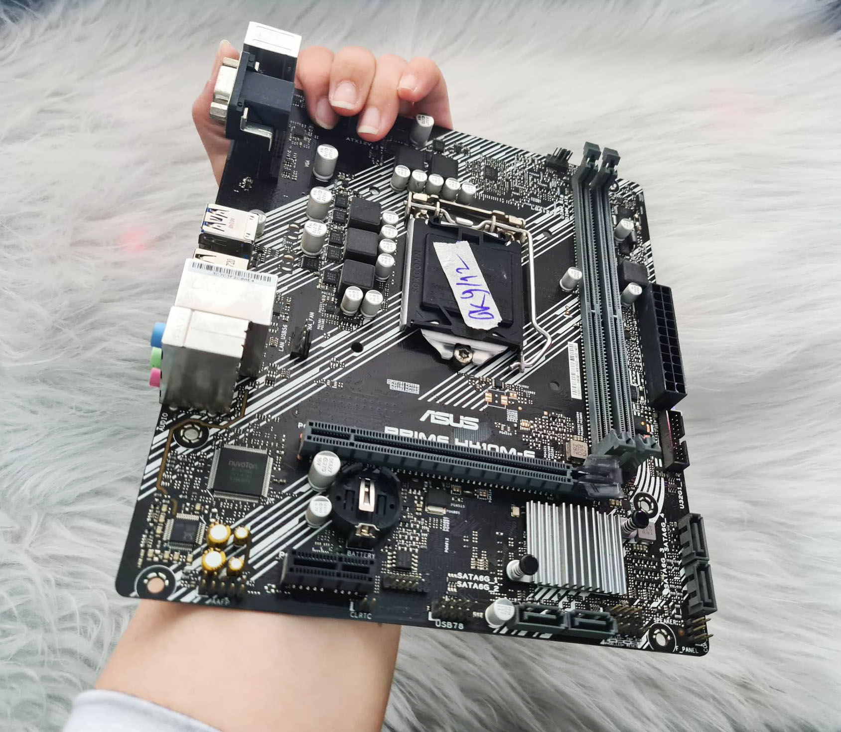 Mainboard ASUS PRIME H410M-K (Intel H410, Socket 1200, m-ATX, 2 khe Ram DDR4) HÀNG ĐẸP ĐỦ FE