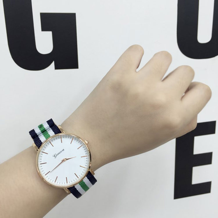 Geneva fabric women watches