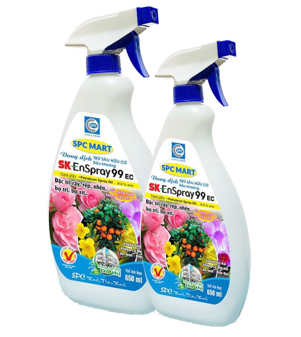 Dung dịch trừ sâu hữu cơ sinh học SK Enspray 99EC chai 650ml sẵn vòi xịt