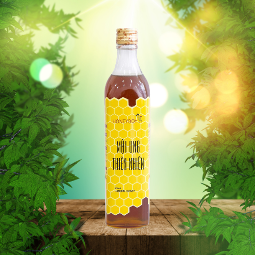 [HCM]Mật ong thiên nhiên HONEYBOY 500ml