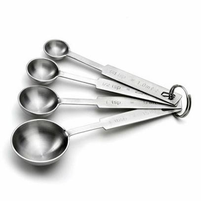 [HCM]Trọn bộ 04 muỗng đo lường inox cao cấp (hàng nhập khẩu Nhật Bản)