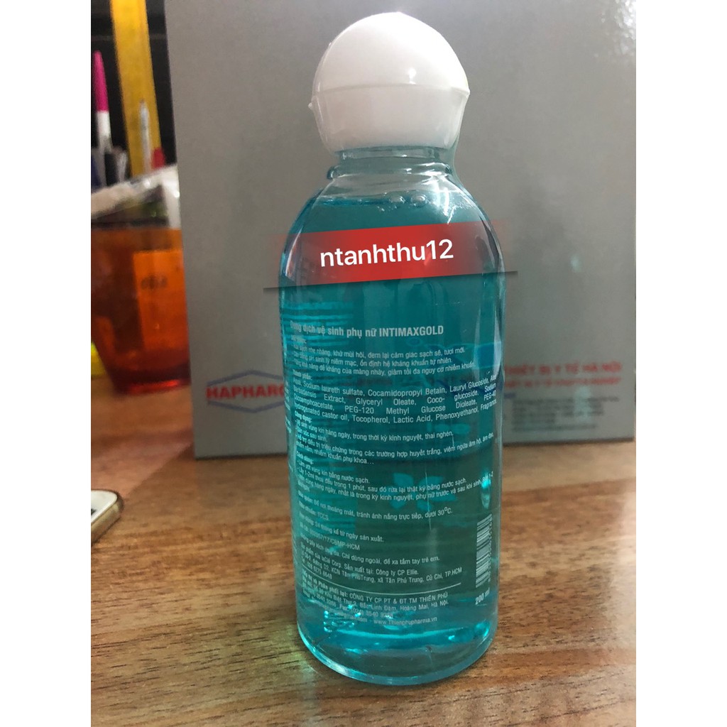 Dung dịch vệ sinh phụ nữ Intimax Gold