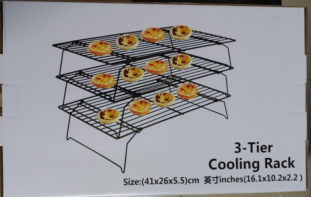 Rack hong bánh 3 tầng 40 cm