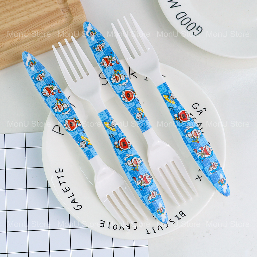 Nĩa Doraemon Melamine giả sứ dễ thương cute TooYoo BK00387