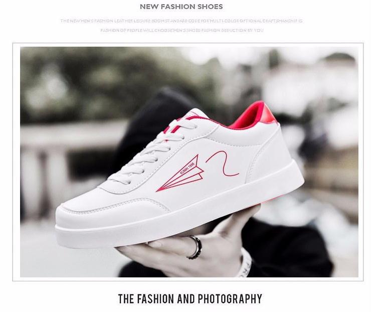 Giày thể thao sneaker-  Giày trắng giá shock - Mã M8