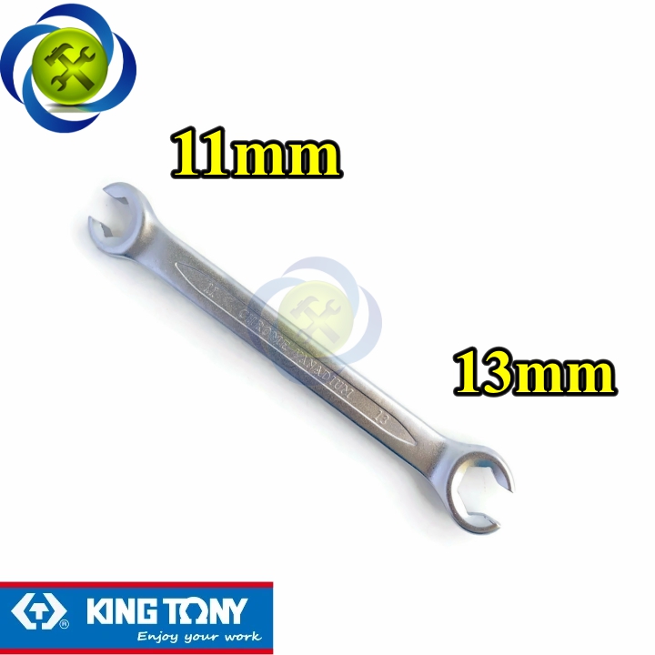 [HCM]Cờ lê mở ống dầu 11mm -13mm Kingtony 19301113 loại hai đầu