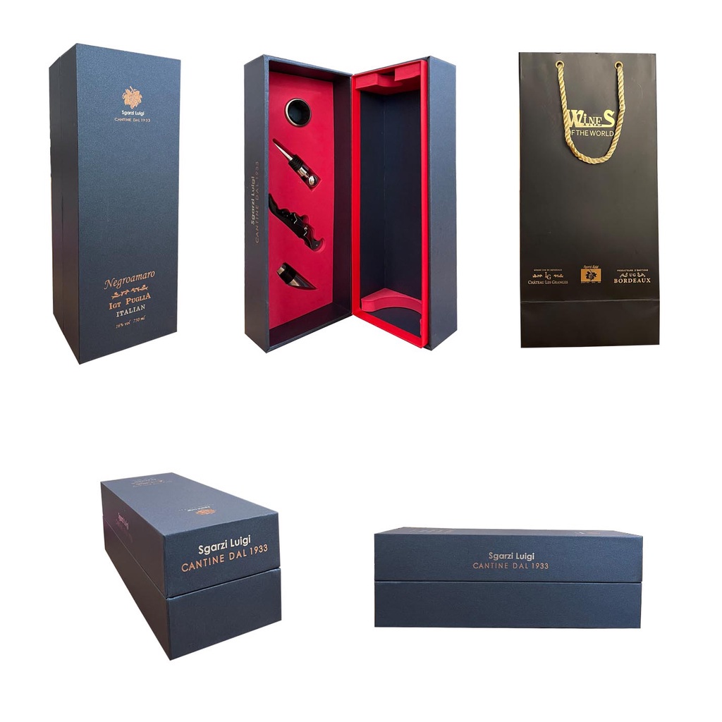 Set quà tặng tết Vang Ý Capello - Hộp PK