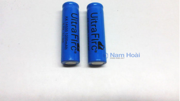 Cell pin 14500 (AA) 1200 mAh 3.7V Li-on