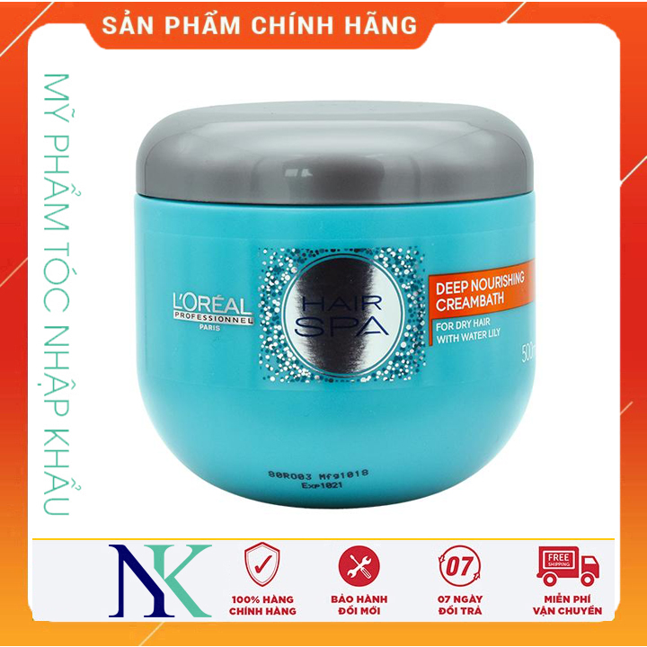 [HCM]Hấp Dầu Suôn Mượt Deep Nourishing LoReal 500Ml
