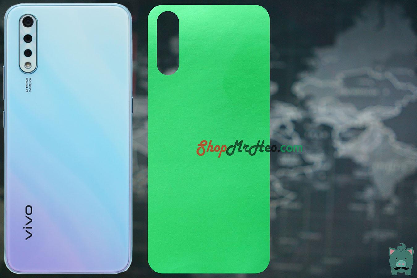 Skin dán mặt sau lưng vân nhôm vivo s1 - nhiều màu