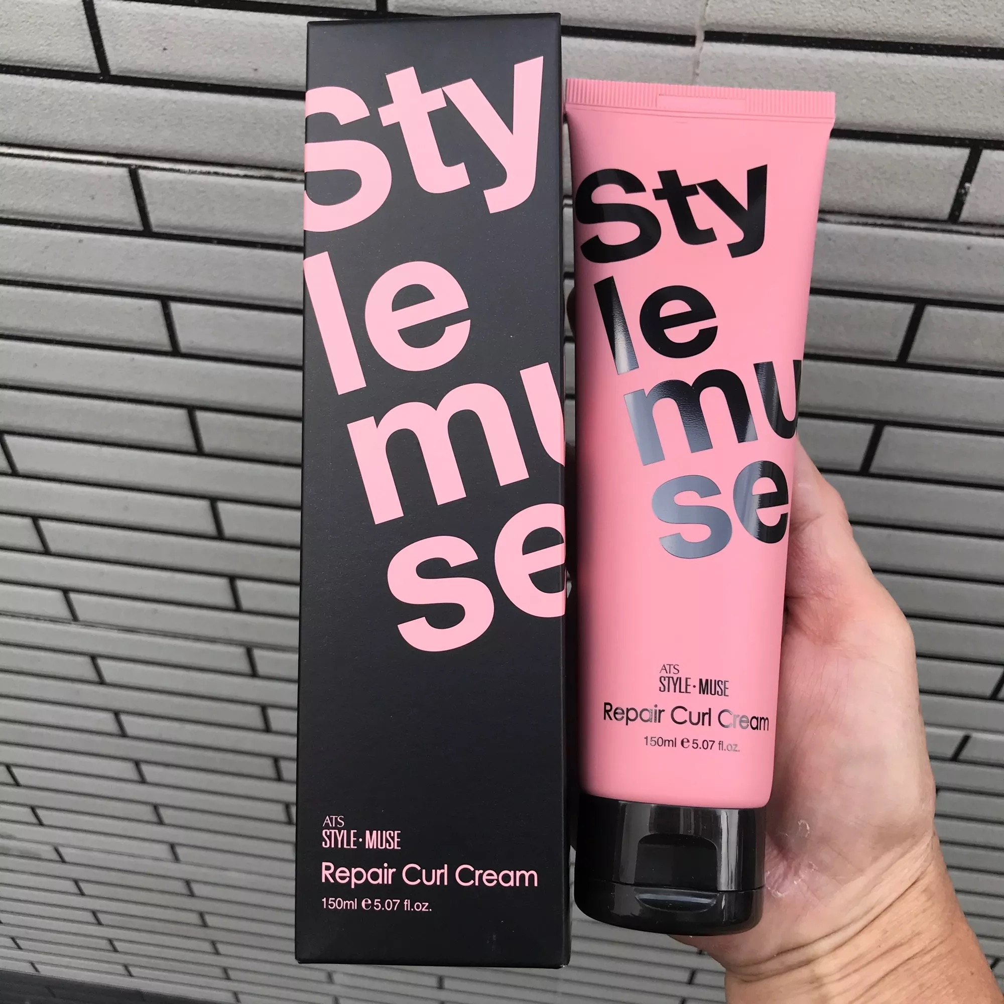 [HCM]Kem tạo kiểu dành cho tóc xoăn ATS Stylemuse Repair Curl Cream 150ml( mẫu mới 2021