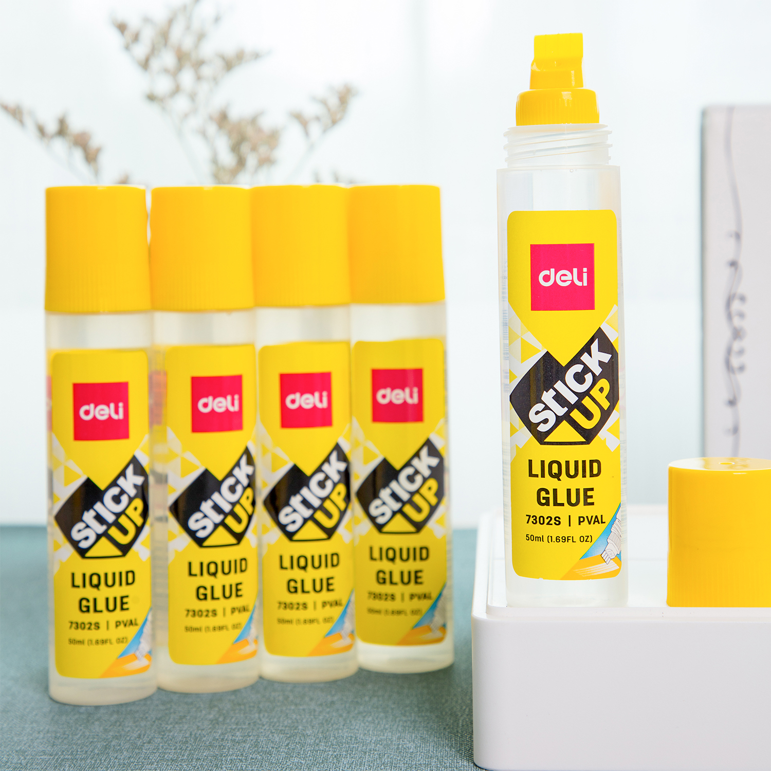 Hồ nước Deli - 24 lọ/hộp, 6 lọ - E7302S