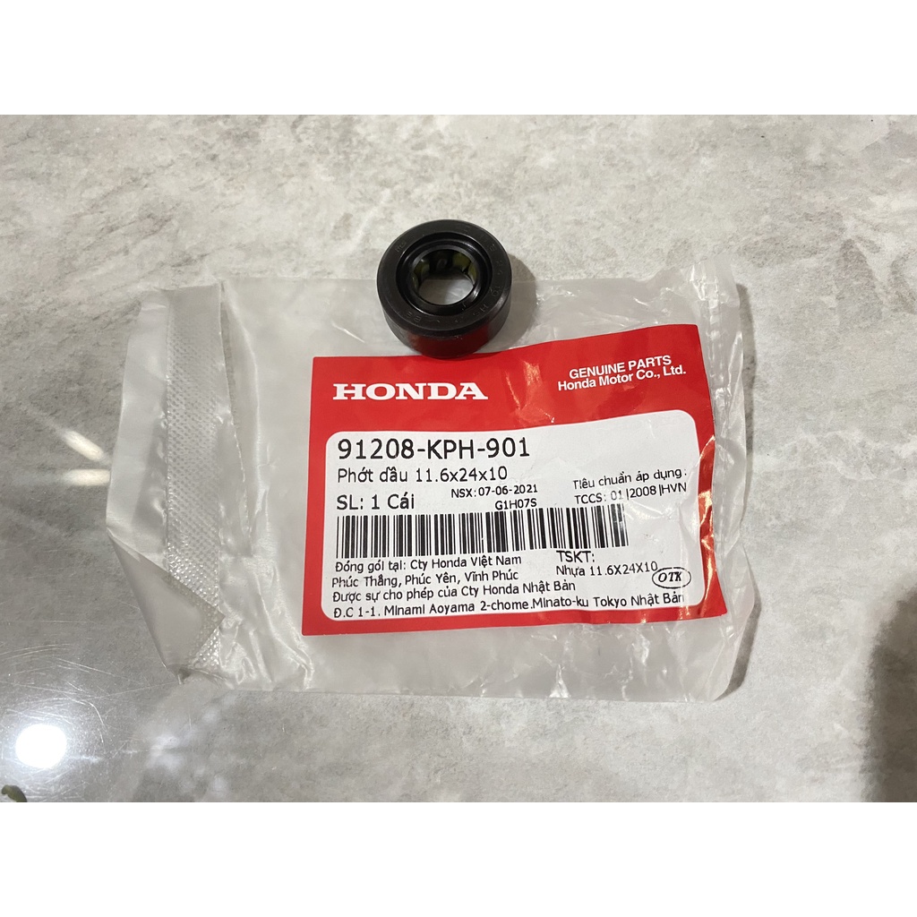 Phớt cần số Future neo, Future 125 (11.6x24x10) (91208KPH901)