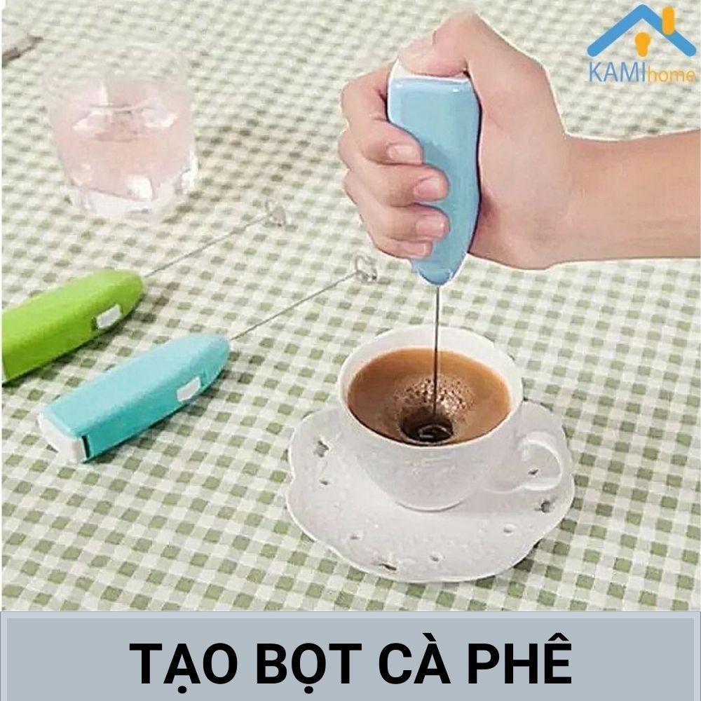 Máy đánh bọt cà phê cầm tay mini dùng pin mã 20056