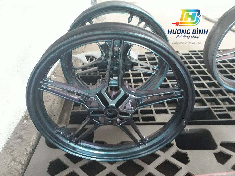 Sơn xịt Samurai màu 3D Khameleon - T600 (cần sử dụng với nền màu Đen Mờ mới lên được hiệu ứng 3D)