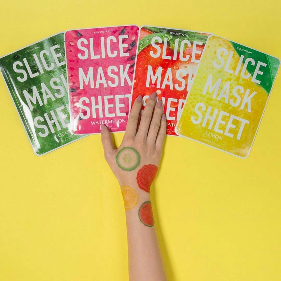 Mặt Nạ Lát Chanh Kocostar KOCOSTAR’s Lemon Slice Mask Sheet