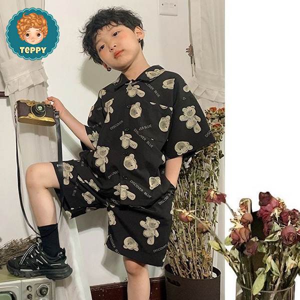 Set bộ gấu cho bé trai