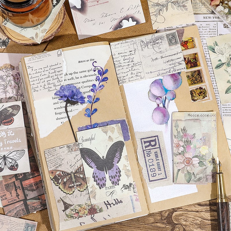 Sticker họa tiết trang trí Scrapbook, sổ tay, vở  - [ 129 ]